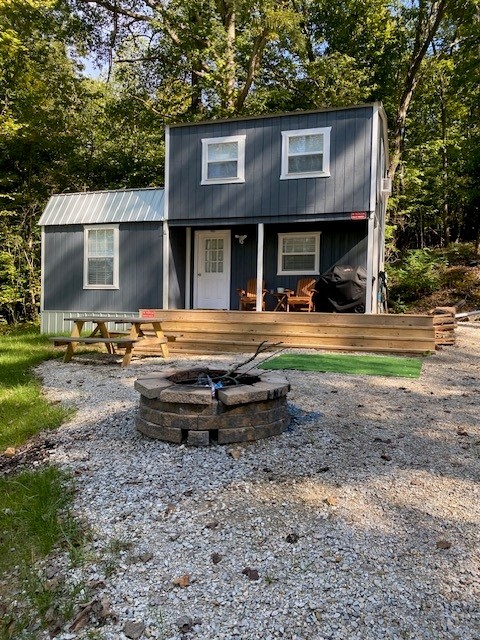 Cabin exterior